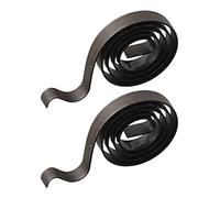 Carbon Brush Holder Spring Pair Compatible with Bosch GWS6-100 Angle Grinder, Durable Metal Construction, 22.5 x 12 x 2.5 mm Size, B