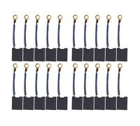 Carbon Brush Replacement Copper Material High Strength Engine Repairing for Power Tool Electric Drill Grinder Hair Dryer Mixer Trimming Machine 20PCS