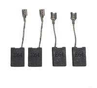 Carbon Brush Replacement Set for GWS20-180, E64, 22x16x6mm, Compatible with GCO2000 & TCO2000 Angle Grinders - 4PCS Industrial Grade Motor Brushes