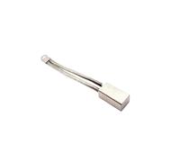 Carbon Brush，Silver Carbon Brush 13 * 19 * 38MM Marine Tail Shaft Grounding Carbon Brush Holder(13X19X50MM)