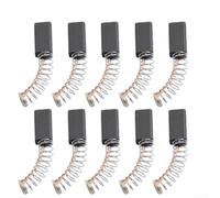 Carbon Brushes 13x6x4mm for Electric Motors 10-Pack | 13x6x4mm dimensions, gold carbon material, fits various motors, prevents power loss, 10-piece value set