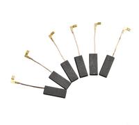 Carbon Brushes 6.2x11.2x29mm, Replacement for McCulloch 2200 Chain Saw X73, for Flymo, for Woodshark 350 400 D94, Pack of 6