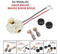Carbon Brushes and Holder for CB430 BHP460 BHR200 BGA452 Cordless Drill Replacement Parts (Type1)