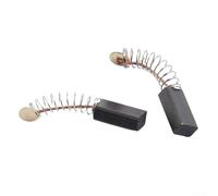 Carbon Brushes for Electric Motors - 13 mm x 6 mm x 4 mm Replacement Set of 10, Compatible with Circular Saws, Angle Grinders, Drills & Vacuum Cleaner Motors