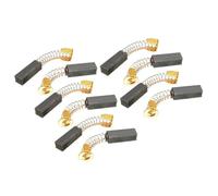Carbon Brushes for Electric Motors 20x7x6mm Replacement Set 10pcs Wear-Resistant Brushes for Power Tools and Vacuum Cleaners