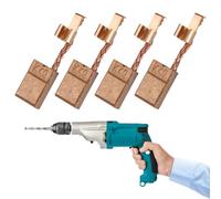 Carbon Brushes for Makita Drill CB440 DTD146 DHP456 DHP458 DHP482 DTW251 BHP451 BHP452 Electric Power Tools Carbon Brush Replacement Motor Brushes (4)