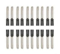 Carbon Brushes for Triac S and PID Hot Air Welding Machines - 10 Pairs Replacement Motor Brushes, 14 mm × 6 mm × 5 mm, Carbon-Metal Composite