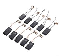Carbon Brushes, Pack of 10, Fits For Bosch 540 DCE GSH 5CE GSH 5 E 540 DE Drill, Excellent Performance