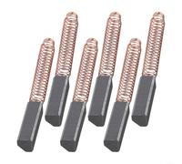 Carbon Brushes Set 6pcs for Stand Mixer Motor W10380496 9706416 Replacement Part Compatible with 5K5SS WHK55K and Other Mixers