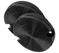 Carbon Charcoal Cooker Hood Filters (2 x Pack of 2) Compatible for Hotpoint Indesit Ariston Creda Cannon Scholtes Type 29 HE92SX HTN41 H563 H573 195mm Vent Filter C00090942