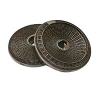 Carbon Charcoal Filters for De Dietrich HW8629E1 Cooker Hood / Extractor Fan Vent (Pack of 2, 190mm)