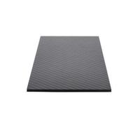 Carbon Composite Panel 500x500mm Carbon Fiber Plate Twill Glossy/Matte, High Composite Material 3K Panel Sheet for DIY 1pc(Light black,4.0mm)