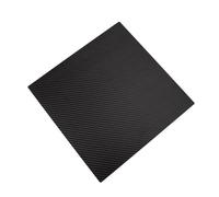 Carbon Composite Panel 500x500mm Carbon Fiber Plate Twill Glossy/Matte, High Composite Material 3K Panel Sheet for DIY 1pc(Black,3.0mm)