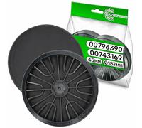 Carbon Cooker Hood Filter Ø 187 mm with Original Code 00743169 00796390 DHZ5276 Z5138X1 LZ52751 for Bosch for Balay for Constructa for Siemens for Neff - Warranty 5 Years - ONIX TECH