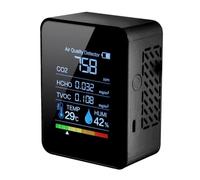 Carbon Dioxide Detector, 5-in-1 Air Quality Monitor Detector Indoor