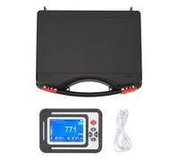 Carbon Dioxide Detector with Temperature and Humidity Meter - Infrared CO2 Monitor with 2600mAh Battery and 6000 Data Set Storage for Grow Tents Wine Cellars and Industrial (White)