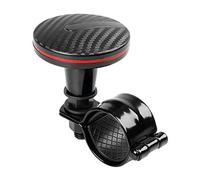 Carbon Effect Car & Lorry Steering Wheel Aid Handle Assister Spin Knob