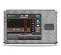 Carbon - Effect/Structure - Sticker Skin for Tandem t:Slim X2 Insulin Pump Color Anthrazit