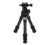 Carbon Fiber 13lb Tabletop Tripod Foldable 360° Ball Head 1/4inch Screw Mini DSLR Camera Desktop Tripod for Live Travel