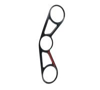 Carbon Fiber 3D Motorcycle Upper Triple Tree Top Clamp Front Fork Yoke Decal Sticker Pad For S1000RR S 1000 RR HP4 2009 2010 2011 2012 2013 2014