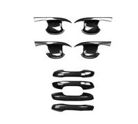 Carbon Fiber ABS Car Door Handle Bowl Trim Kit 8PCS Compatible for Kia Sorento 2021-2022
