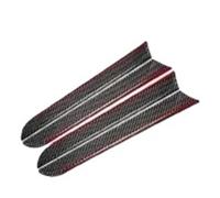 Carbon Fiber Auto Inner For A4 B8 2009 2010 2011 2012 2013 2014 2015 2016 Carbon Fiber Left Driver Side Dashboard Decor Cover Trim Sticker Decoration Interior(F)