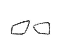 Carbon Fiber Auto Inner For BMW 3 Series GT F30 F34 2013-2018 Carbon Fiber Car Dashboard Air Conditioning Defrosting Vent Trim Frame Sticker Accessories Sticker Decoration Interior(Right-hand drive A)