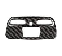 Carbon Fiber Auto Inner For Chevrolet For Camaro 2017-2022 Accessories Carbon Fiber Interior Car Reading Light Panel Decorative Frame Sticker Trim Cover Sticker Decoration Interior(Black carbon fiber)