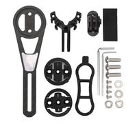 Carbon Fiber Bike Computer Mount Light Sports Camera Combo Mount Suitable for Bryton (Corto)