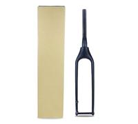 Carbon Fiber Bike Fork 26/27.5/29" Mountain Bike Rigid Fork Boost 110mm Thru Axle Disc Brake Fork 1-1/2 Tapered Tube Threadless(Matte Black,29'')