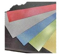 Carbon Fiber Board Silver Gloden Brown 500 X 500mm 0.5mm 1mm 2mm 3mm 4mm Thickness Colorful High Strength Pure Carbon Fiber Plate Sheet Board For industrial(2mm Gloden)