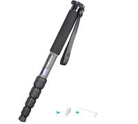 Carbon Fiber Camera Monopod INNOREL RM285C Professional Portable Compact Lightweight Travel 5-Section Monopod for Canon Nikon Sony DSLR Camera Video Camcorder DV Photography Bracket Load 22lbs/10kg