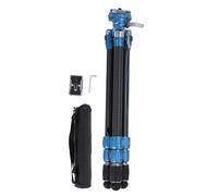 Carbon Fiber Camera Tripod with Ball Head, Quick Release Plate, Versatile Shooting Angle, Lightweight, Supports 8kg, Ideal for Travel Photography, Comes with Bag