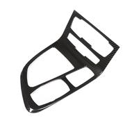 Carbon Fiber Car ABS Chrome Center Console Gear Shift Frame Cover Trim Compatible with BMW 218I Gran Tourer F45 F46 2015-2018