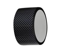 Carbon Fiber Car Door Anti-Scratch Strip Bumper Protector, Black Auto Guard | Flame-resistant Tough Material, Electrical Insulation, Decorative Styling, Shields Entry Sills and Bodywork from Scuffs