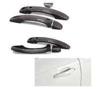 Carbon Fiber Car Door Handle Cover Compatible For Audi S5 2009-16 W/Smart Key Hole