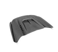 Carbon Fiber Car Engine Hoods With Scoop Compatible For Ford Mustang GT Coupe Bonnet Cover 15-17