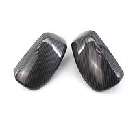 Carbon Fiber Car Rear View Door Wing Mirror Side Cover Caps Shell Case For BMW E60 E61 E63 E64 5 Series 2004-2008(Carbon fiber)