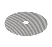 Carbon Fiber CD Mat, 0.2mm Disc Stabilizer Carbon Fiber CD Stabilizer Tuning Mat Carbon Fiber Made Disc Stabilizer for Various CD Players (Silver)
