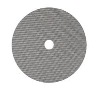 Carbon Fiber CD Tuning Pad for CD Player, 0.2mm Thin Anti Vibration Mat with 15mm Center Hole, Low Distortion for HIFI Sound (Silver)