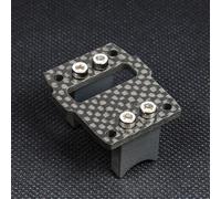 Carbon Fiber Center Diff Cover Plate for Arrma 1/8 6S Typhon/Infraction/Felony 6S 4X4 Roller,ARA320661-C