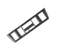 Carbon Fiber Central Control Air Conditioner Adjustment Button Frame Trim Cover Decoration Sticker For X5 E53 2000-2006