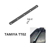 Carbon Fiber Chassis Reinforcing Plate for Tamiya TT02 TT-02 1/10 RC Car Upgrade Parts Accessories