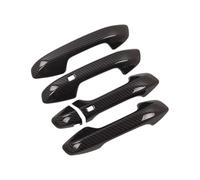 Carbon Fiber Chrome Car Side Door Handle Cover For Kia For Seltos K3 2019 2020 2021 2022(2)