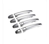 Carbon Fiber Chrome Door Handle Cover For Subaru For Legacy BM BR 2010 2011 2012 2013 2014(1)
