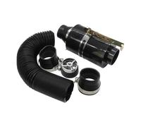 Carbon Fiber Cold Feed Induction Kit Carbon Fiber Air Intake Kit Air Filter Box With Fan/Without Fan Automotive Air Intake Pipe(With fan)