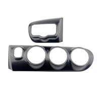 Carbon Fiber Color Car Center Console Dashboard Center Air Outlet Vent Frame Headlight Switch Cover Trim For Mercedes Benz A Class LHD W177 CLA C118 A200 A220 A35 A45 CLA200 CLA250 CLA35 2019-2024