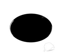 Carbon Fiber Decoration Car Interior Accessories Decal Sticker Trim Compatible with Porsche 718 982 Boxster T S GTS GT4 (Paino Black, Fuel Tank Cap Cover)