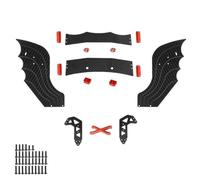 Carbon Fiber Diffuser Supports Wing Frame For ARRMA F1 For LIMITLESS 1/7 | RC Car Upgrades Refit Parts Replacement, Carbon Fiber Diffuser Supports And Rear Wing Frame Modification
