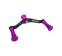 Carbon Fiber Double Handle for Daiwa Reels - Power Knob Upgrade Fishing Tackle Accessory 90mm Wheelbase